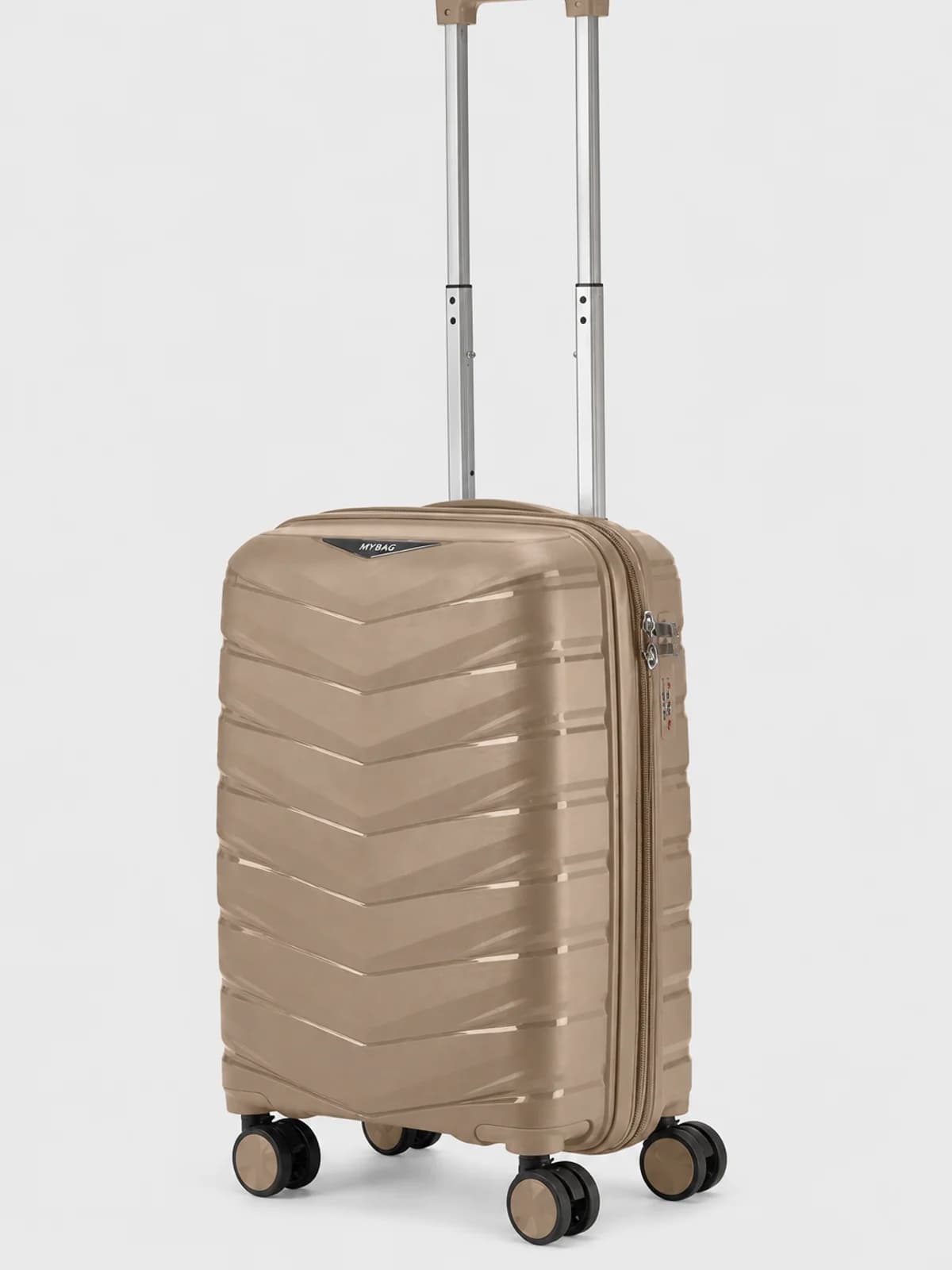 Чемодан MyBag Horizon S (шампанское)