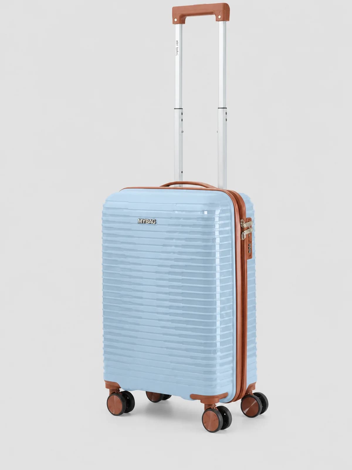 Чемодан MyBag Lumo S (голубой)