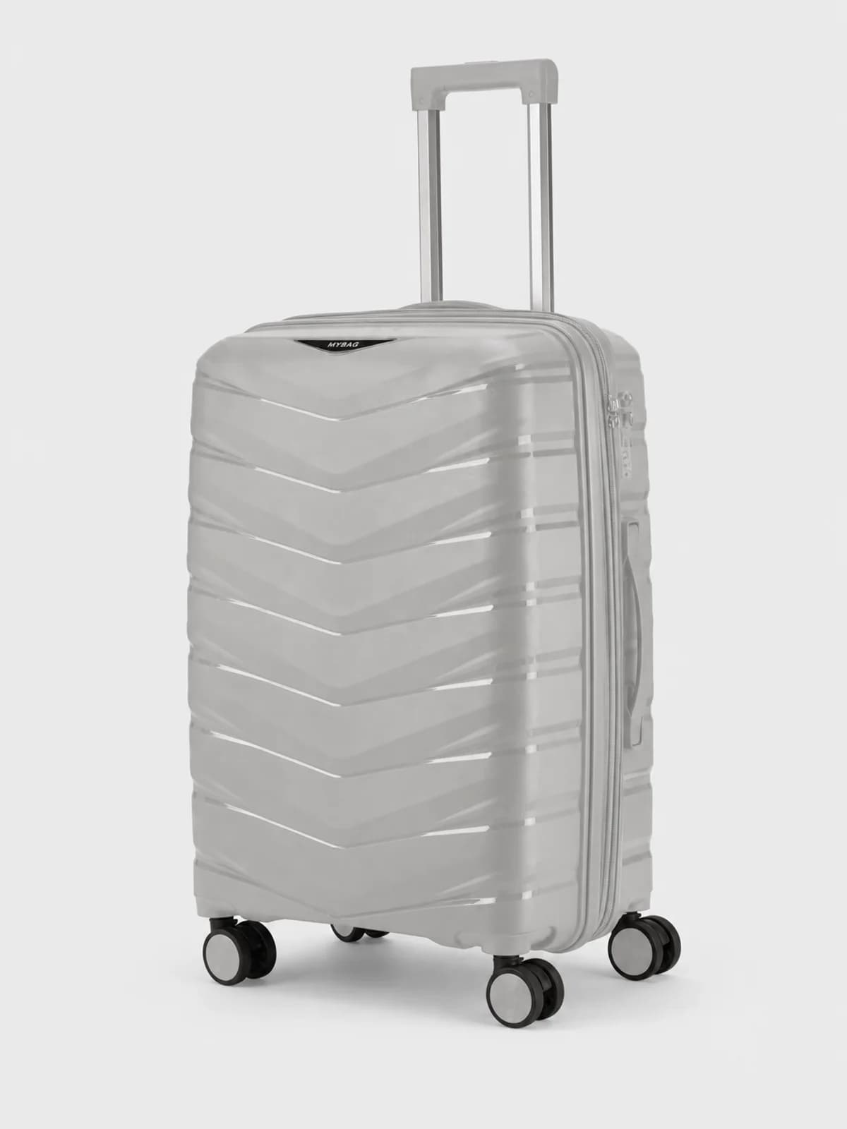 Чемодан MyBag Horizon M (серый)