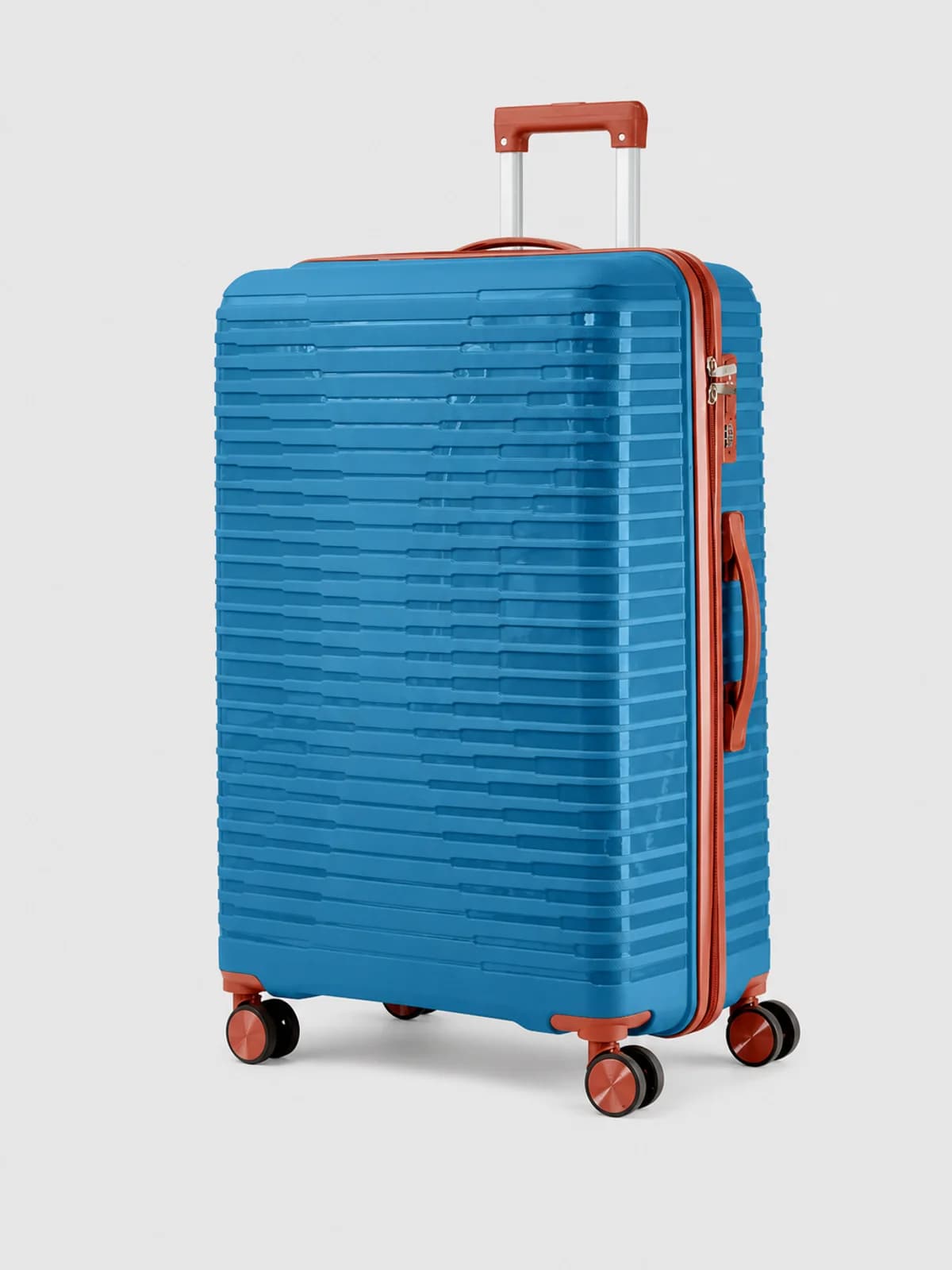 Чемодан MyBag Lumo L (темно-бирюзовый)