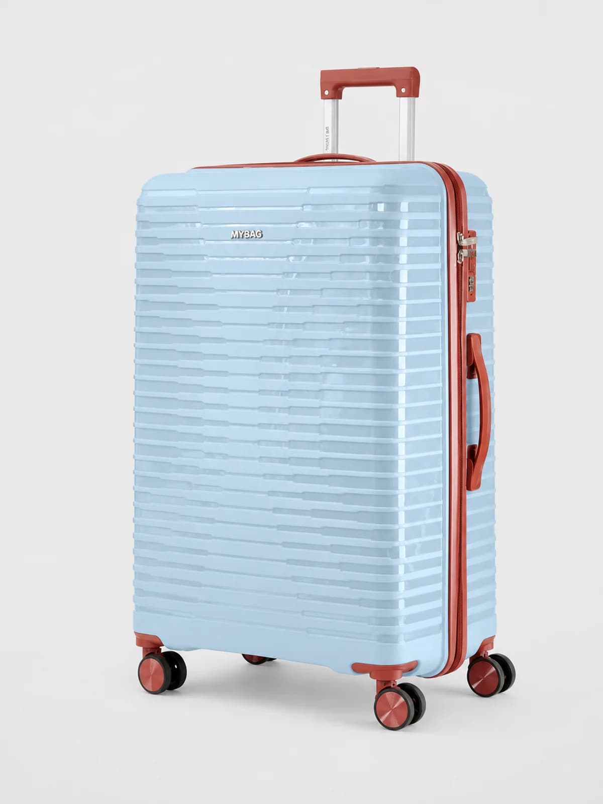 Чемодан MyBag Lumo L (голубой)