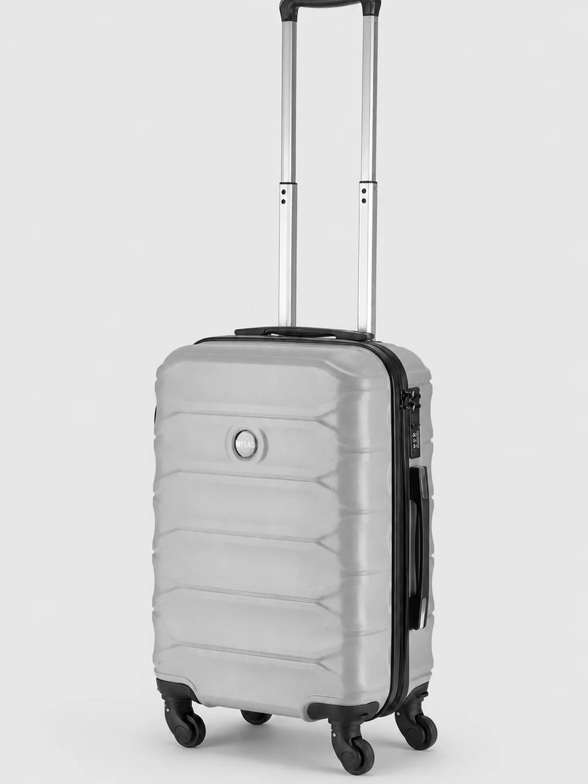 Чемодан MyBag Lite S (серебро)