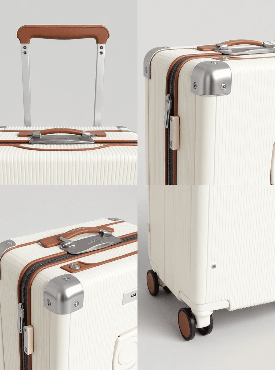 Чемодан MyBag Origin S (белый) 7